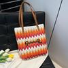 Large Capacity Women's Bag -Korean Version of the Soft and Durable Casual Fashion Chic Chic Senior Sense of High Value Shoulder Handbag
