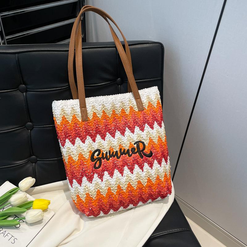 Large Capacity Women's Bag -Korean Version of the Soft and Durable Casual Fashion Chic Chic Senior Sense of High Value Shoulder Handbag