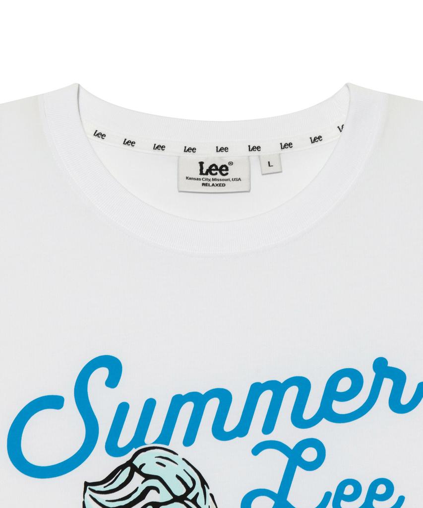 LEE Summer Lee Riders Graphic T-Shirt White