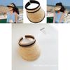 Chic Uv Protection Summer Straw Hat For Women Breathable And Adjustable