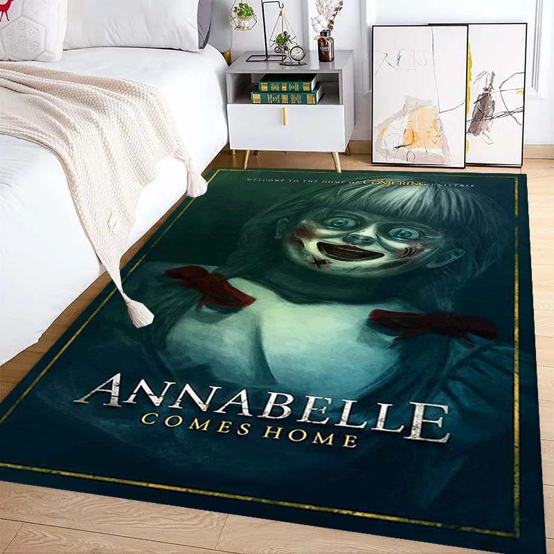 Darkness Unleashed: Annabelle's Creation carpet floor mats Doormat Room Dormitory decoration Bathroom mat