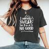 Giuro Solennemente Di Non Avere Buone Intenzioni Maglietta Maglietta da Vacanza da Mago Magliette Grafiche da Donna Top Streetwear