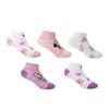 Girls Minnie Mouse Trainer Socks (Pack of 5)