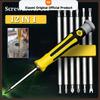 6 In 1 Multifunctional Repair Combination Tool Rotating Function Y U-shaped Torx Triangle Cross Recessed Screwdriver Set