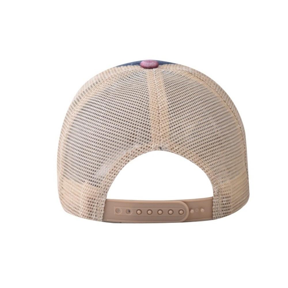 Breathable Baseball Cap Washed Cotton Snapback Hat Summer Mesh Sun Hat