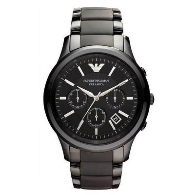 AR1452 Męski zegarek Ceramica Chronograph Black