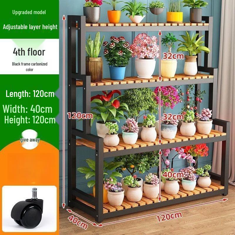 HC Mobile Multi-tier Plant Stand