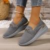 Fashion Women Vulcanized Shoes Round Toe Outdoor Sneakers Female Casual Platform Walking Women Shoes fashion Shallow Slip-on Flat Shoes