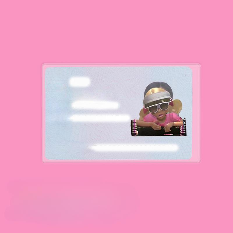 

Чехол для удостоверения личности с защитой от социального страха, милый, забавный, для защиты головы, водонепроницаемый и антимагнитный чехол для удостоверения личности 20pcs