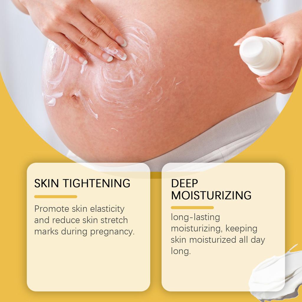 Ouhoe Pregnancy Care Rose Cream For Moisturizing And Firming Skin Reducing Stretch Marks