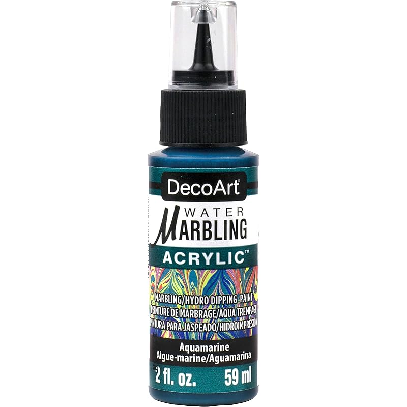 

deco art water marbling acrylic 59ml 11 aquamarine
