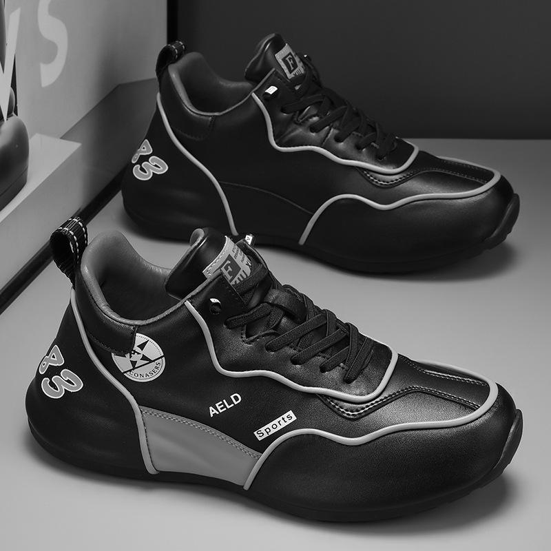

2025 new Korean version of bag-soled dad shoes fashion trend versatile casual thick-soled heightening trendy men s sports shoes 44