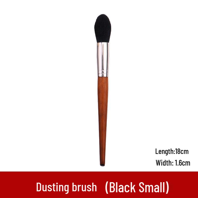 Black & White Soft Bristle Gundam Model Dusting Brush with Wooden Handle