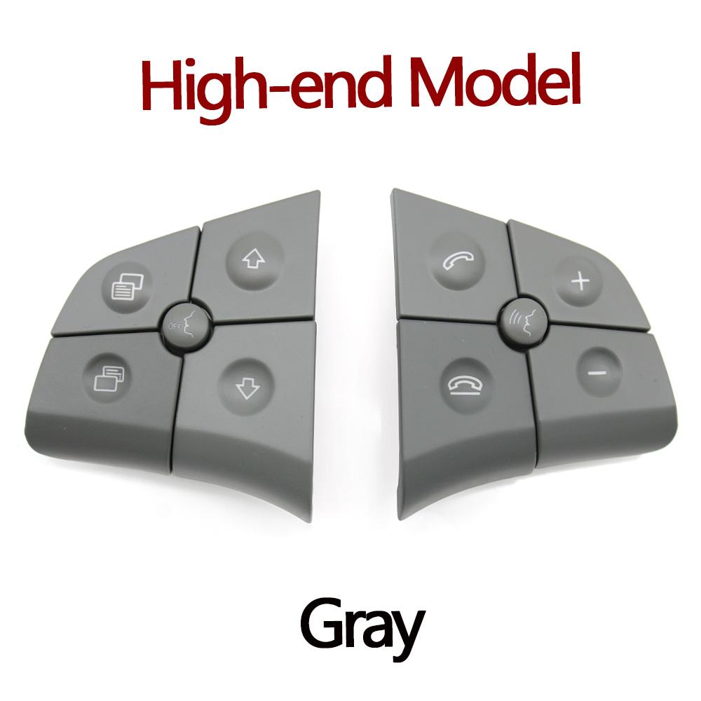 Car Multi-function Steering Wheel Push Buttons Phone Control Switch Key For Mercedes Benz W164 W245 W251 ML GL 300 350 400 450