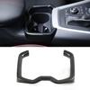 2019 2020 2021 2022 for Toyota RAV4 Car Accessories Interior Center Console Water Cup Holder Frame Cover Trim ( Carbon Fiber Style ) ABS 1pc