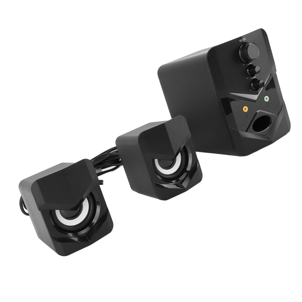 Computer Speakers Universal Wired Desktop Subwoofer Speaker with Bluetooth Function for PC Laptop