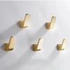 Dooroom Brass Bearing Hook Bathroom Indoor Kitchen Hallway Wall Clothes Hooks Wall Hangings Row Hooks Nordic Style Home Supplies