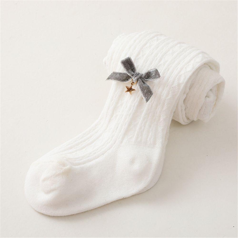 Zimní Dětské Novorozenecké Punčochové kalhoty Batolecí Legíny Dětské Bavlněné Punčocháče Pletené Teplé Punčochové kalhoty