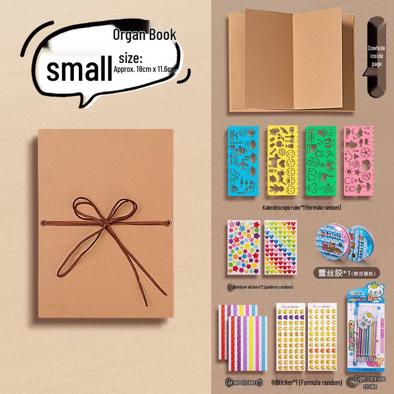 Acrylic DIY Photo Album: Handmade Memory Journal with Creative Graffiti and Loose-Leaf Design