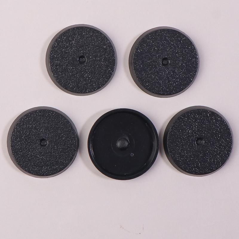 5Pcs 25Mm/32Mm/40Mm/50Mm/60Mm Round Bases For Miniature Table Games Tabletop Game Base Modeling Model Kit Diorama