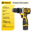 MELLWIN 38N.m Torque Electric Impact Drill Multipurpose Cordless Electric Screwdriver DIY Power Tool For Makita 18V Battery