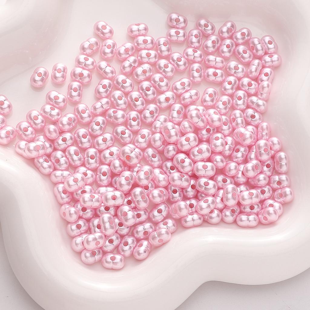 Handmade Bracelet Beads 8x5mm Solid Color Beads Light Peanut Beads Acrylic Millet Beads Loose Beads Beads Handmade Diy Accessories Strings Bracelets