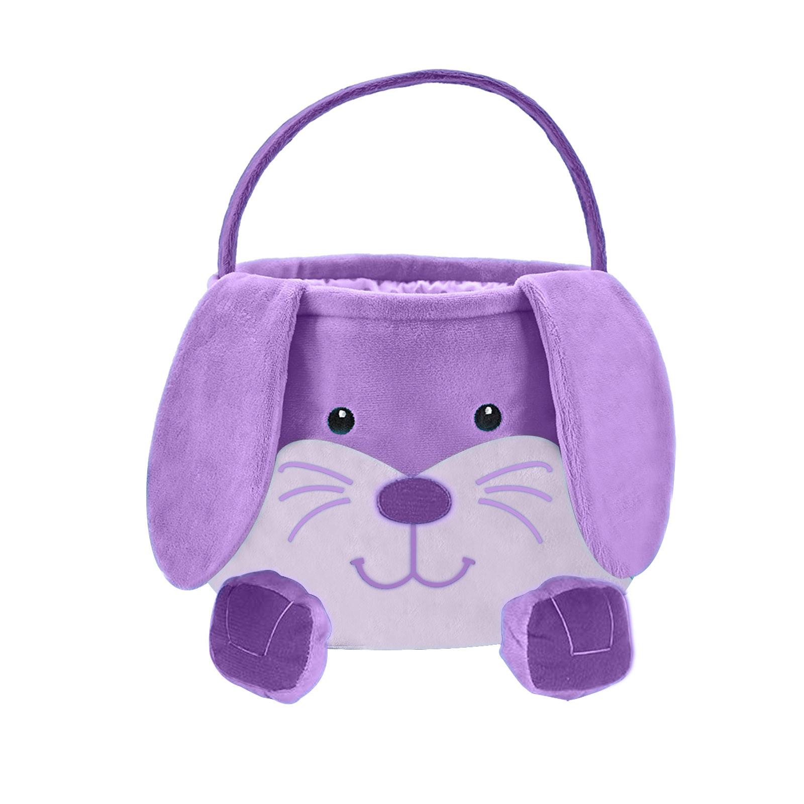 

Пасхальное украшение Корзина Плюшевая корзина своими руками Украшение воскресного кролика