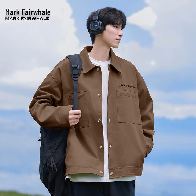 Mark Fairwhale Men's Retro Casual Workwear Jacket