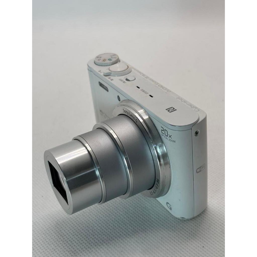 Used SONY Cyber-shot DSC-WX350 White Digital Camera [Junk]