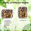 Clear Earphone Cases Cover Case For Airpods Pro Pro2 4 Pro3 2 1 3 Leopard Print Bow