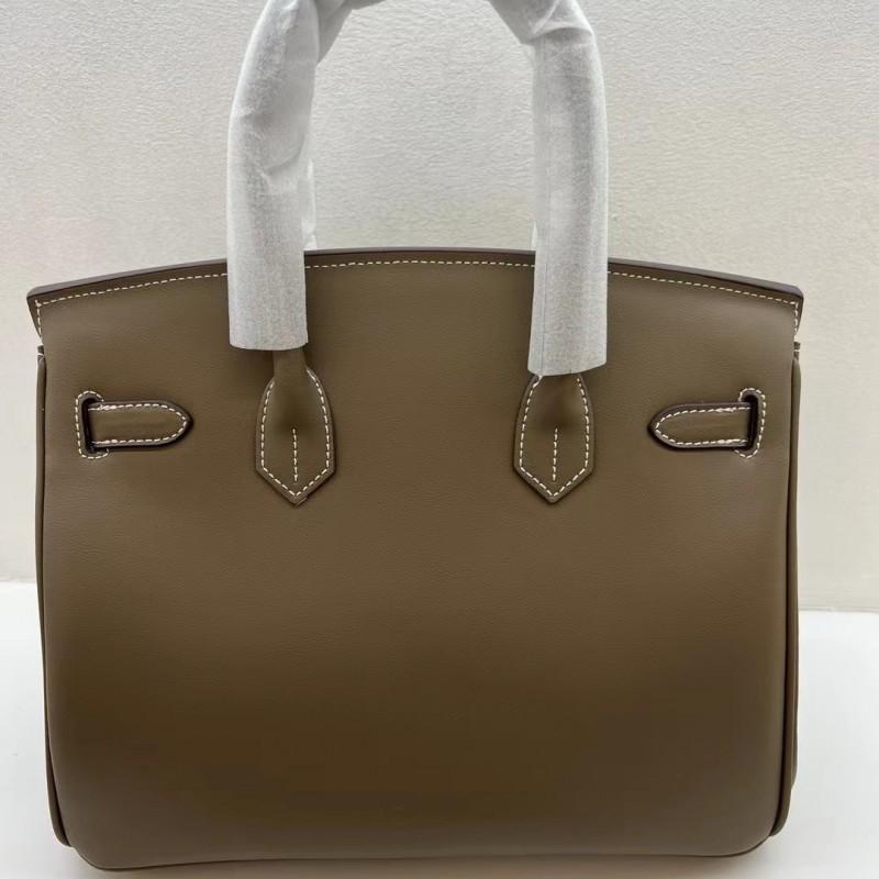 Womens Genuine Leather Tote Bag - Crossbody Structured Fashionable Daily Use Medium Size Lock