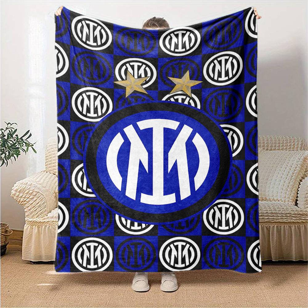 1 Stück Fußballmannschaft (49) Decke, Geschenk, für Männer und Frauen, Weiche Decke, Gut für Schlafsofa Couch Reisen, Leichte Flanelldecke