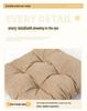 Washable 50x50 Cotton-Filled Chair Seat Cushion for Office, Classroom, or Dormitory