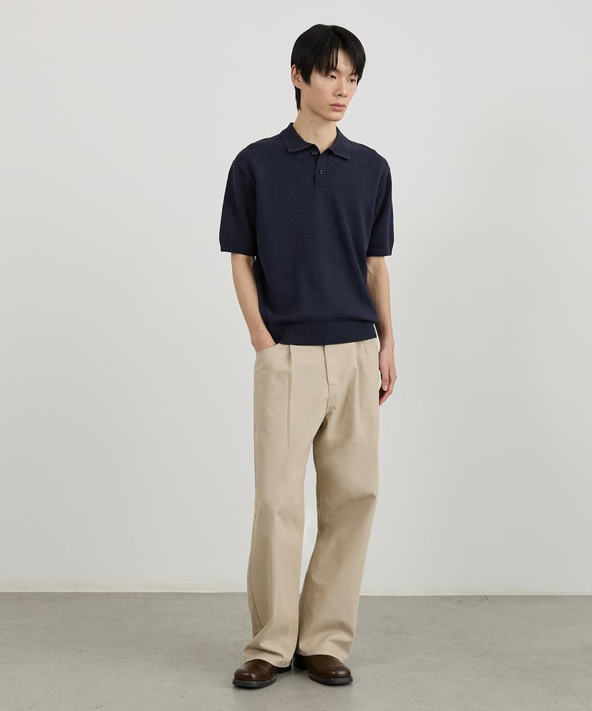 T Maker Polished Semi-Wide One-Pleat Pants Be