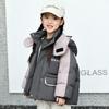 Kinder Daunenjacke Mittellang Stilvoller Jungen und Mädchen Winter Dicker Warmer Kinderbekleidungsmantel