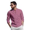 Be Active Men' Cotton Plain Regular Fit Kurta Rf0003 4Xl_Pink