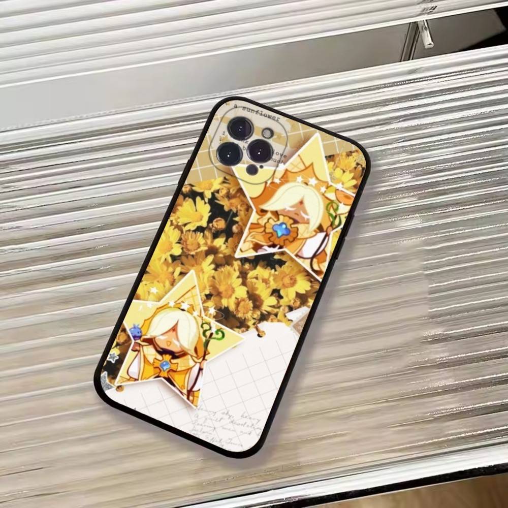 Game C-Cookie R-Run Kingdom Phone Case For iPhone 17,16,15,14,13,12,11 Plus,Pro Max,XS,Soft Black Cover