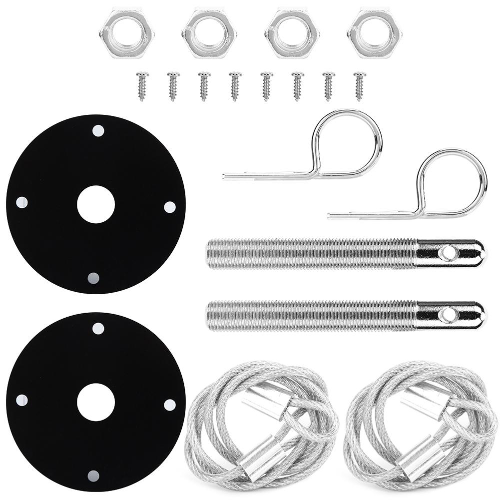 Universal Racing Sport Hair Pin Style Hood Pin Locking Kit