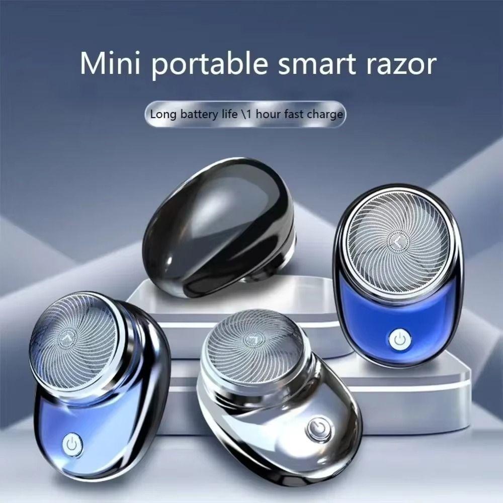 Digital Display Mini Electric Shaver Cordless Men Electric Shaver  Outdoor Journeys