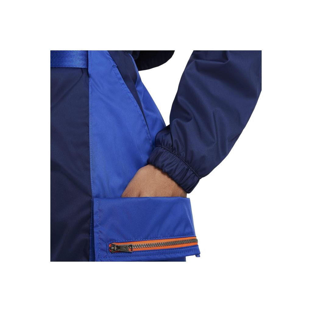 Jordan Next Utility Capsule Stand Collar Long Sleeve Romper Women Rompers Blue DD7090-492