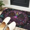 Moonlit Meditation Office Rug Chair Mat, Entryway Carpet, Suitable for Front Door, Bedroom, Living Room, Desk, Holiday Gift