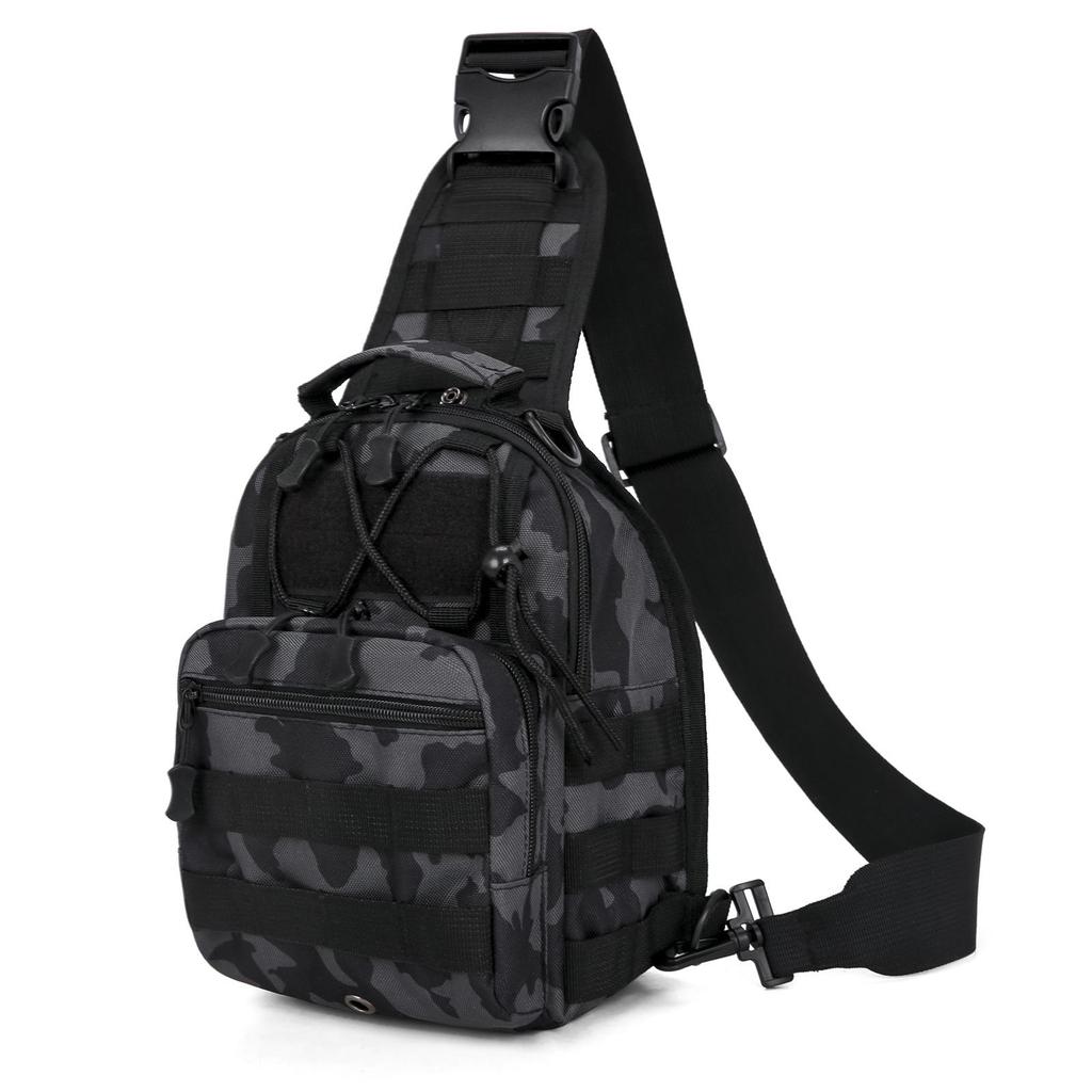 Men's Tactical Camouflage Chest Bag - Multifunctional Outdoor Mountaineering Sling