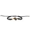 Alloy Tai Chi Bagua Hand-Woven Couple Bracelet Set