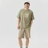 Skechers Solid Color Round Neck Short Sleeve Breathable T-Shirt Men tops L126M016-00V8
