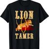 Vintage Lion Tamer Retro Carnival Theme Circus Staff Costume T-Shirt