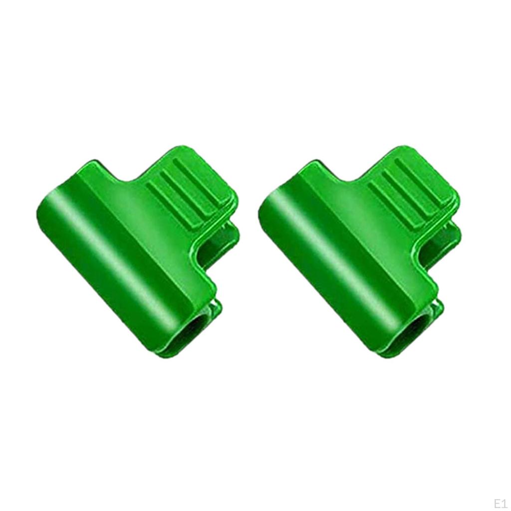 50Pcs Greenhouse Clamps Plant Clips, Film Row Cover Netting Tunnel Hoop Clip for Season Plant Extension Support
