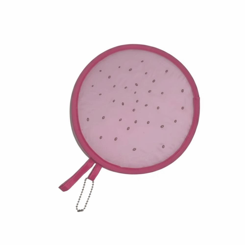 Portable Handheld Folding Fan Cartoon Cooling Fans Cute Pocket Fans  Summer Events Dragon fruit