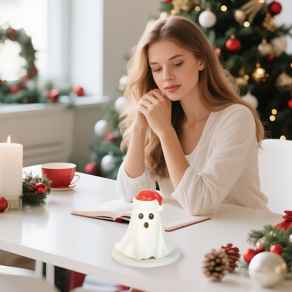 Christmas Halloween Festival Cute Decoration Aroma Burner, Cute Funny Ornaments, Home Decoration Incense Burner