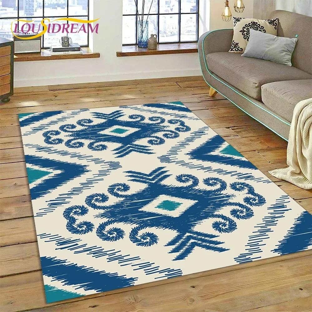 3D Severský Turecký Bohemia Keltský Koberec Běhoun pro Ložnici Obývací Pokoj Domácí Dekorace Pohovky, Dětská Hra Velký Dekor Podlahová Rohož Dárek