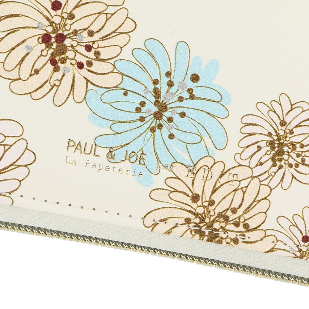 EDiT Planner Cover for Weekly Paul Joe La Papeterie Chrysanthemum Refills Sold Notebooks, Semi-A5 Size, & White, Separately, DA-DC66-A
